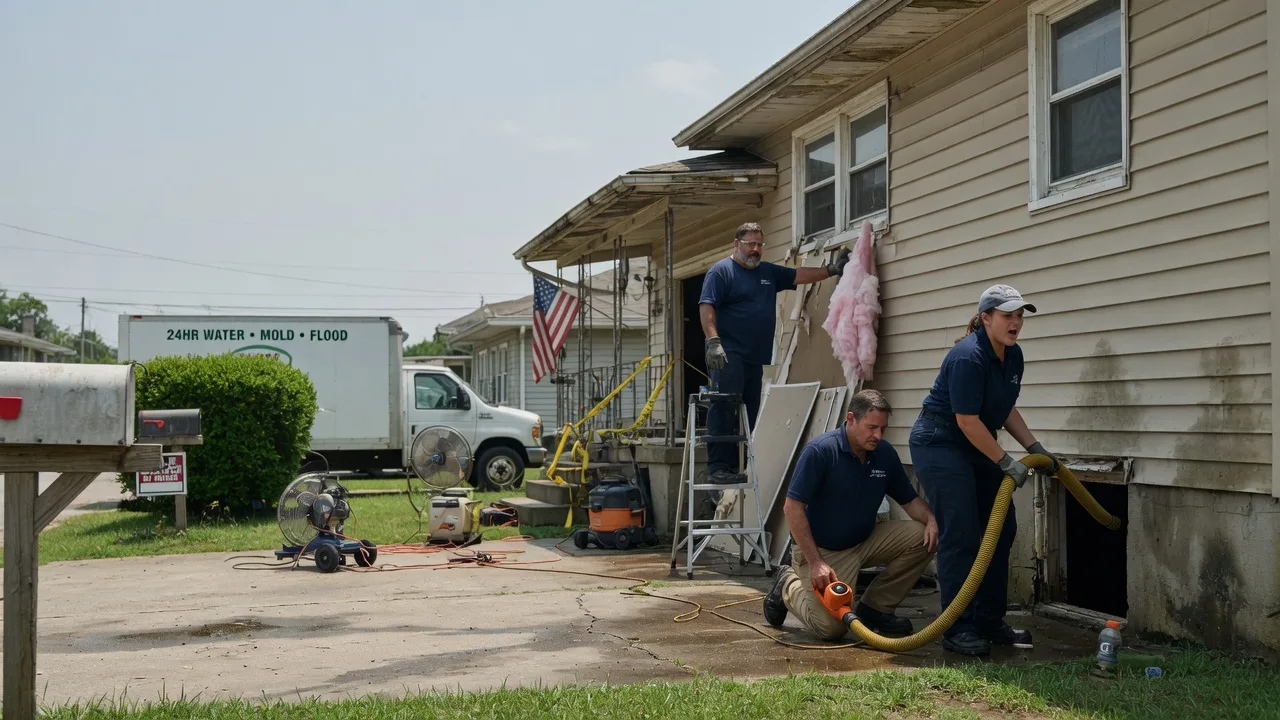 Water Damage Repair in Nashville, OH near me